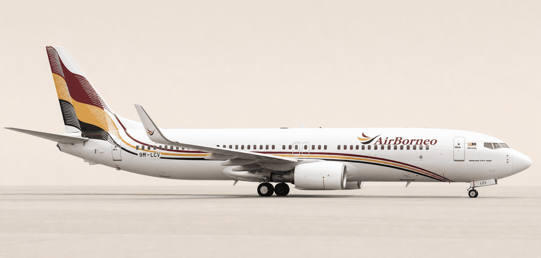 Boeing 737-800 NG / B737-8U3 9M-LCV